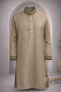 Gatsby Mens Father panjabi Gold SL10