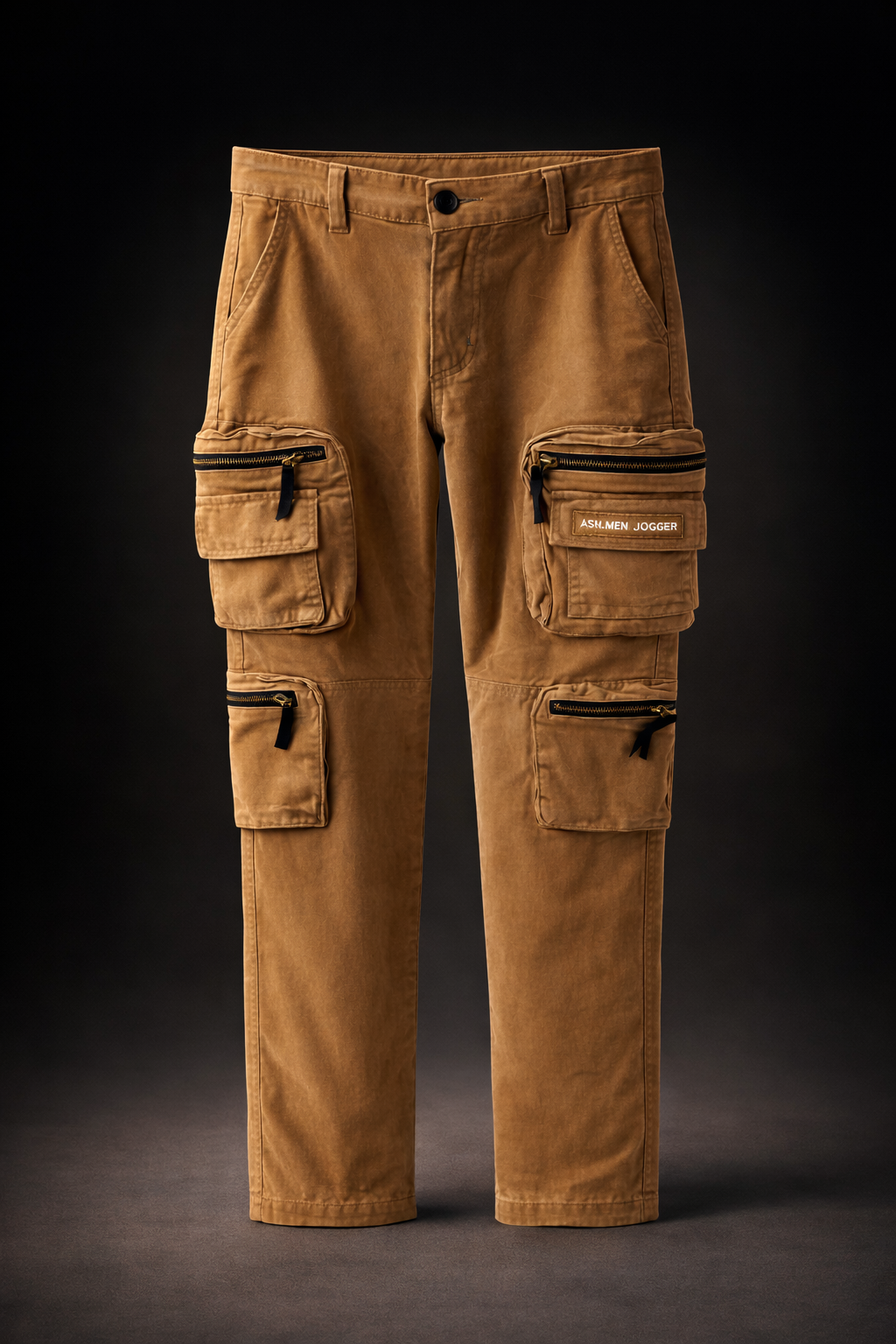 POCET CARGO TWILL PANT _ASH - TAN | Cargo Pant | Shirtology Bangladesh