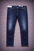 Rookies Mid-Rise Slim Straight Fit Classic Jeans -Blue RJ6312 | Denim pant | Shirtology Bangladesh