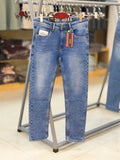 Men's Knit Denim Slim Fit Jeans – Soft Stretch Comfort deep 802 | Denim pant | Shirtology Bangladesh