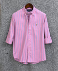 Premium Stripe Full Sleeve Shirt | Stripe Shirt | Shirtology Bangladesh