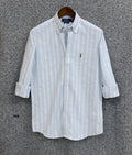 Premium Stripe Full Sleeve Shirt | Stripe Shirt | Shirtology Bangladesh