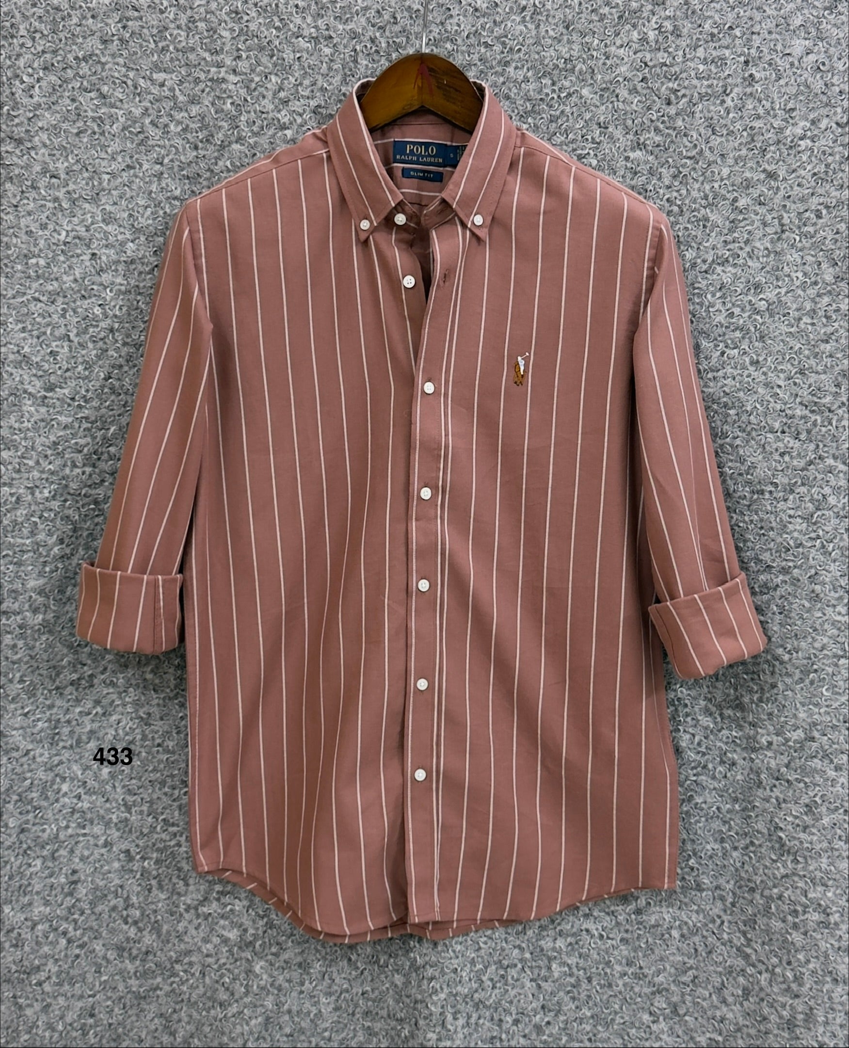 Premium Stripe Full Sleeve Shirt  RLST 433