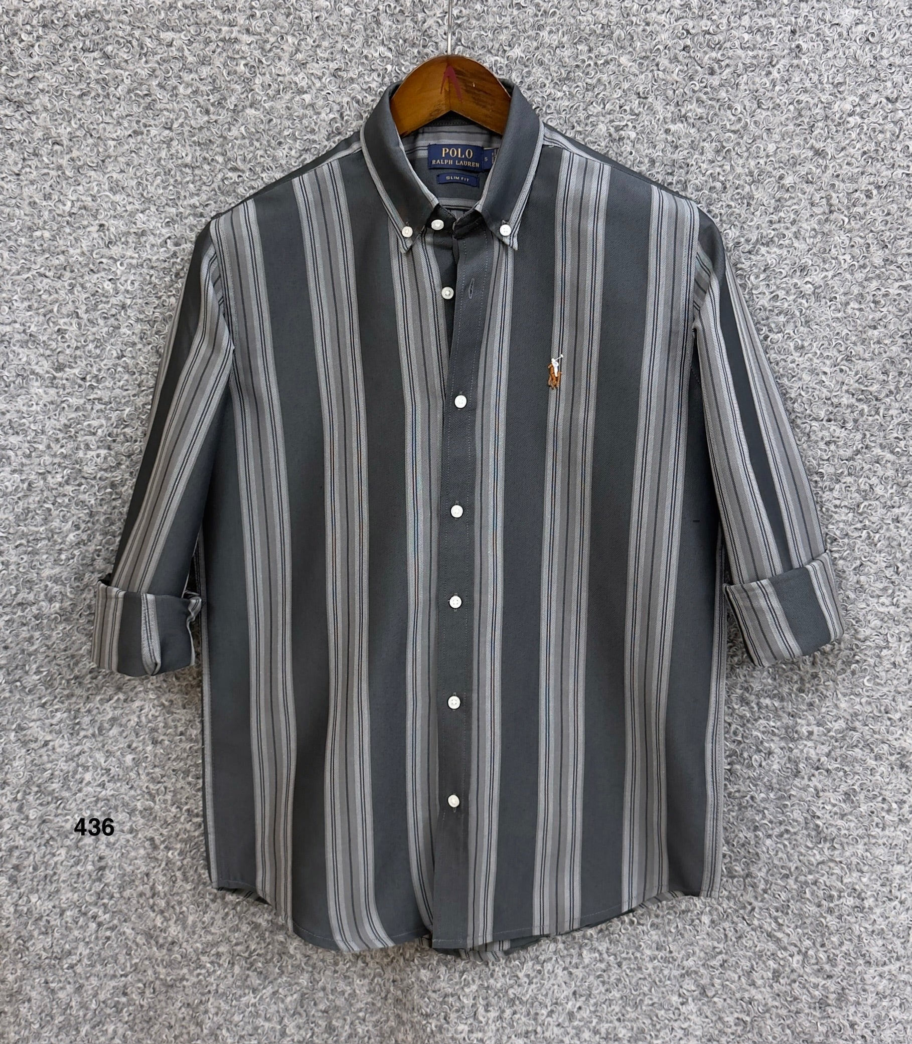 Premium Stripe Full Sleeve Shirt  RLST 436