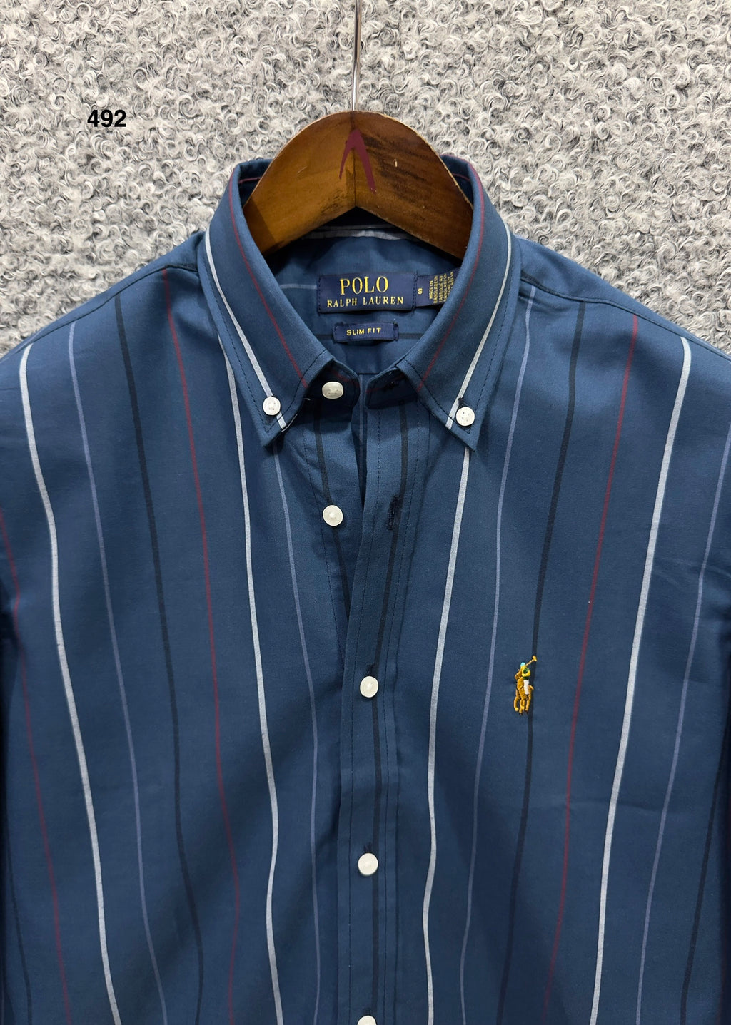 Premium Stripe Full Sleeve Shirt  RLST 492