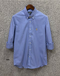Premium Stripe Full Sleeve Shirt | Stripe Shirt | Shirtology Bangladesh
