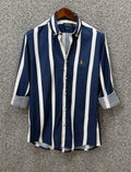 Premium Stripe Full Sleeve Shirt | Stripe Shirt | Shirtology Bangladesh