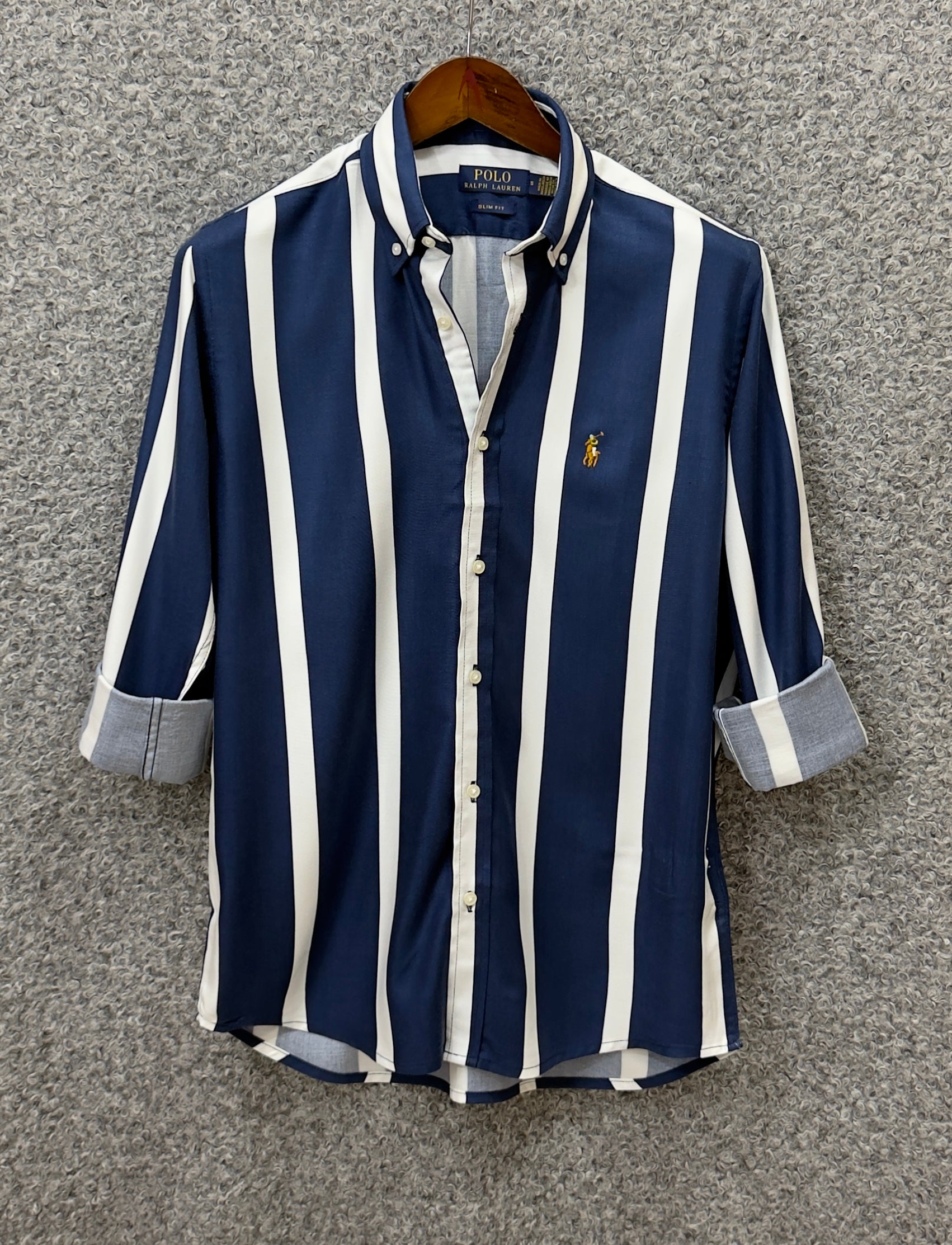 Premium Stripe Full Sleeve Shirt | Stripe Shirt | Shirtology Bangladesh