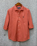 Luxury Linen Blend Solid Shirt with Cane Collar RLS 301