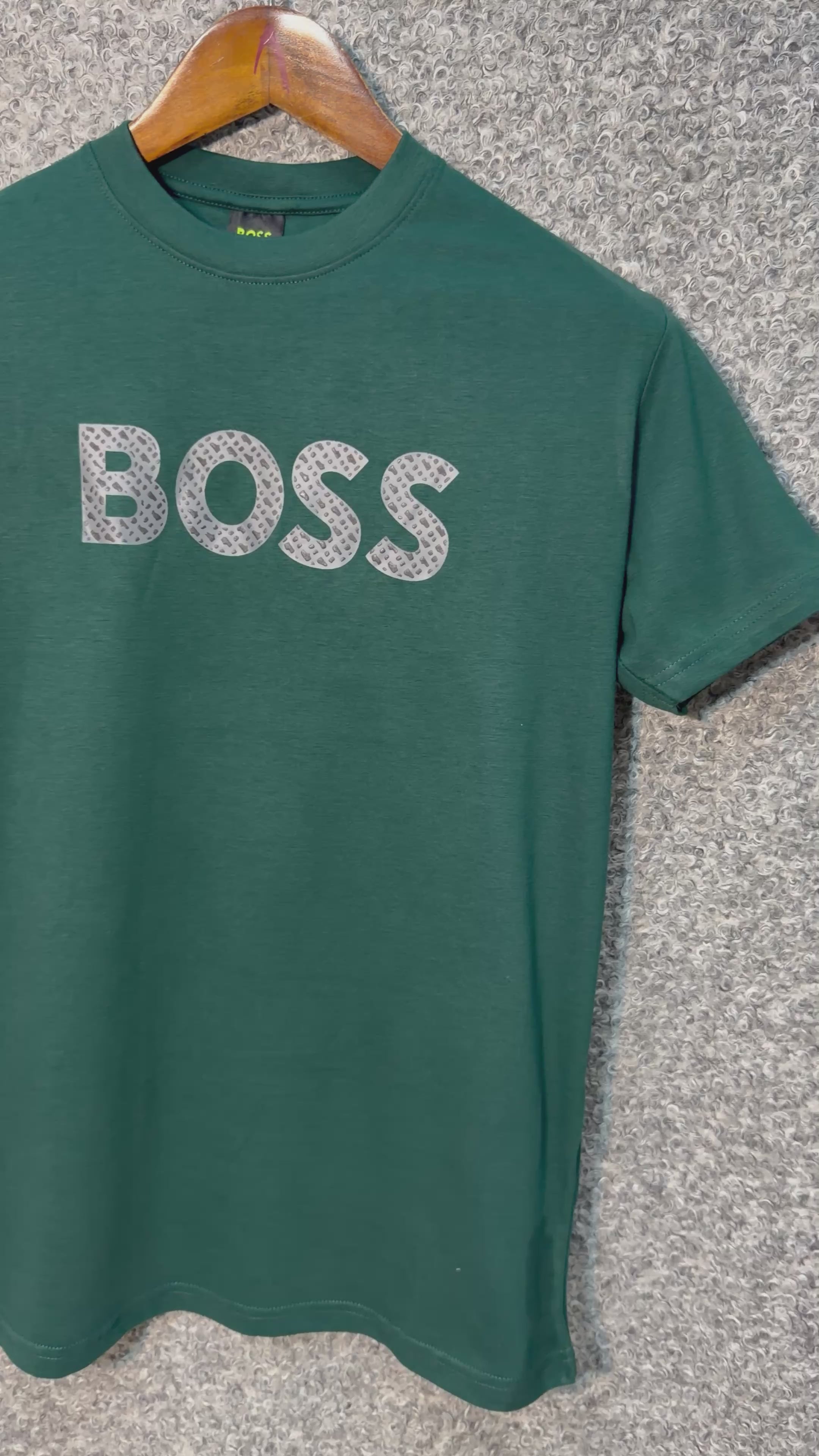 Premium Stone Print Tshirt HBSPT Green
