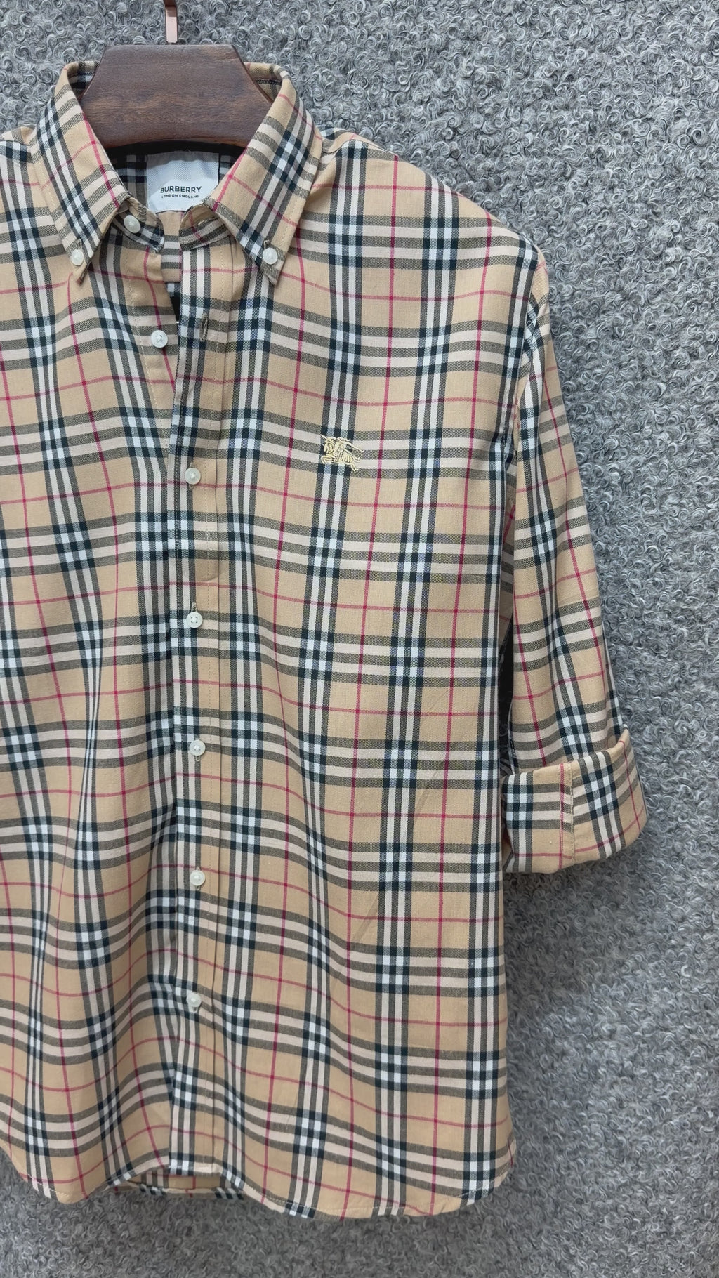 Signature Check Shirt BRC Premium with box 522/551