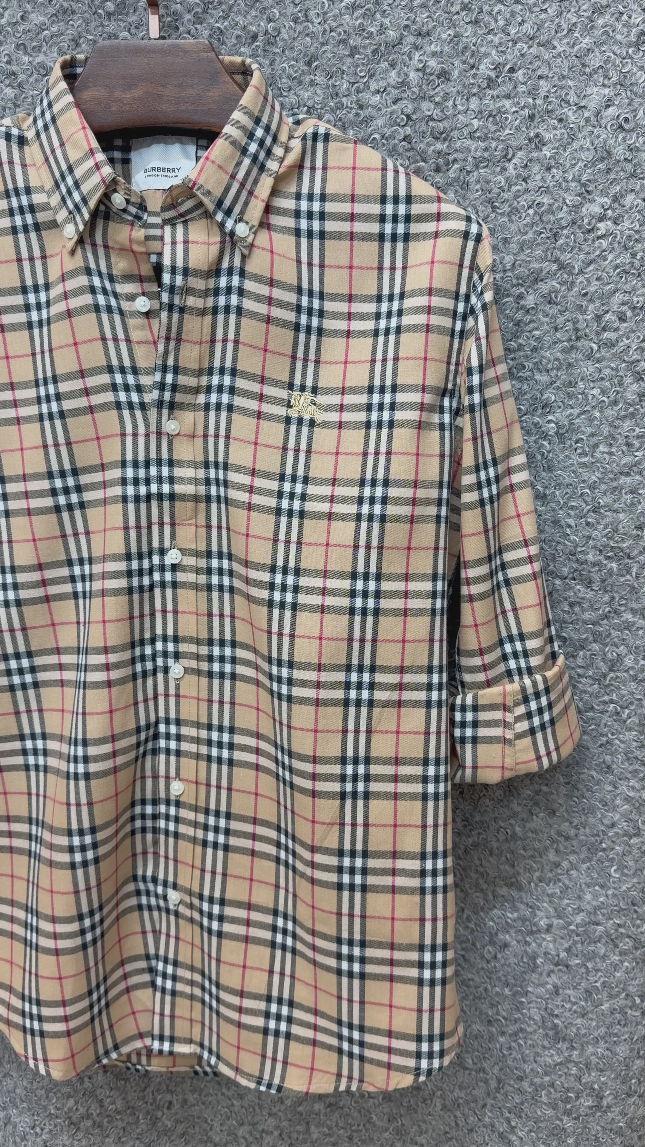Signature Check Shirt BRC Premium with box 522/551