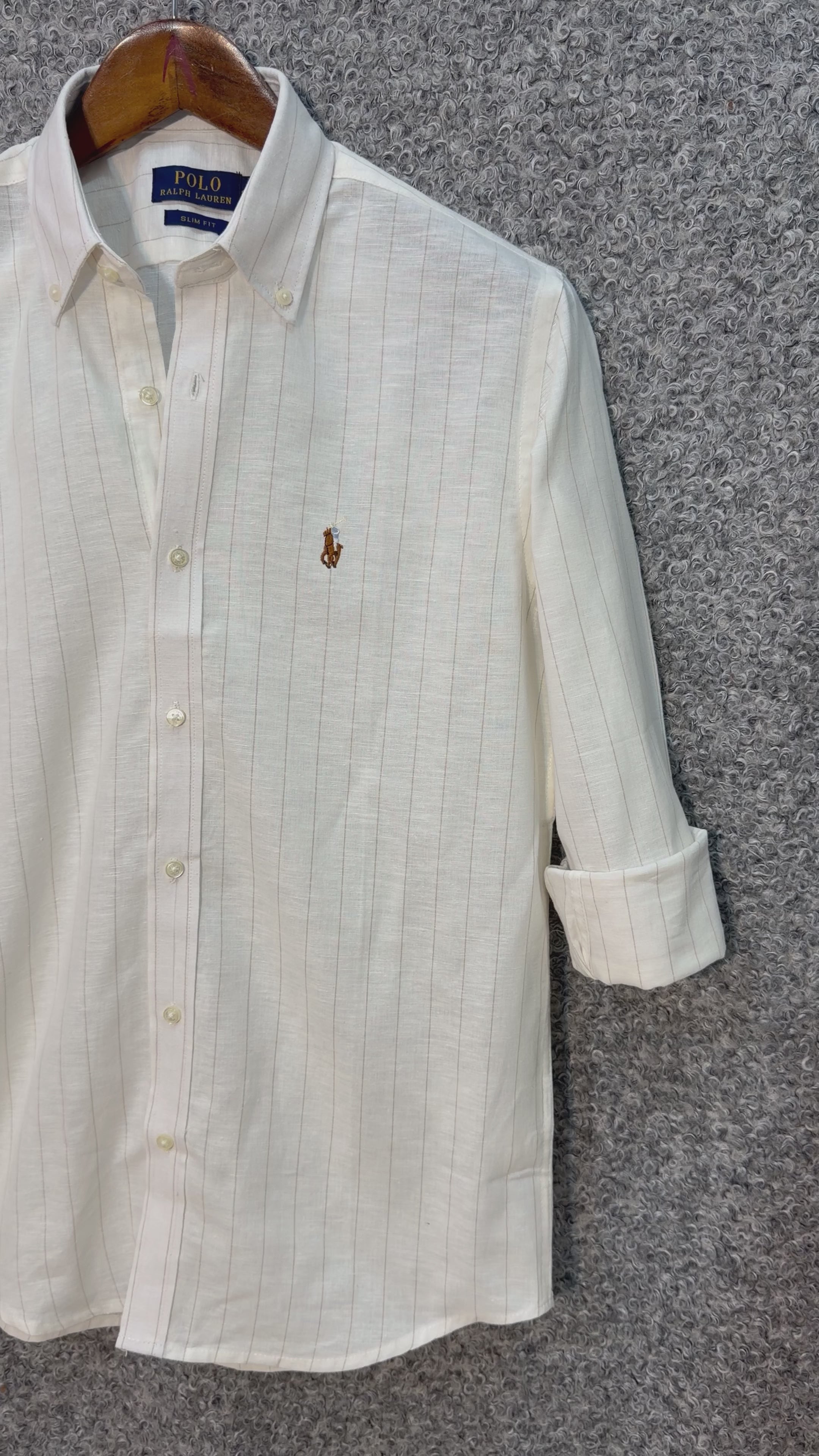 Premium Stripe Full Sleeve Shirt  RLST 411