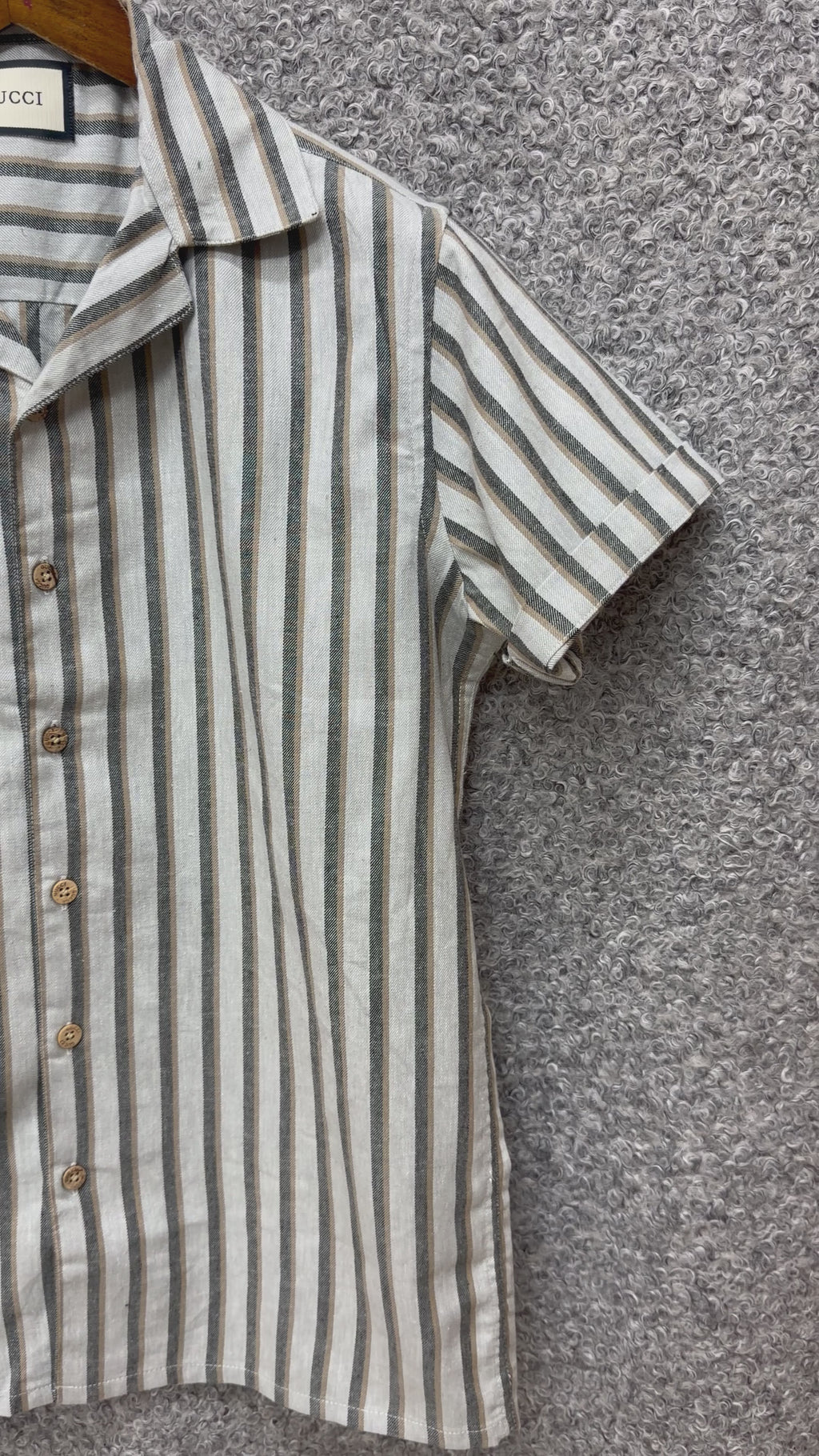 Classic Hawaiian Stripe Shirt HPS 389