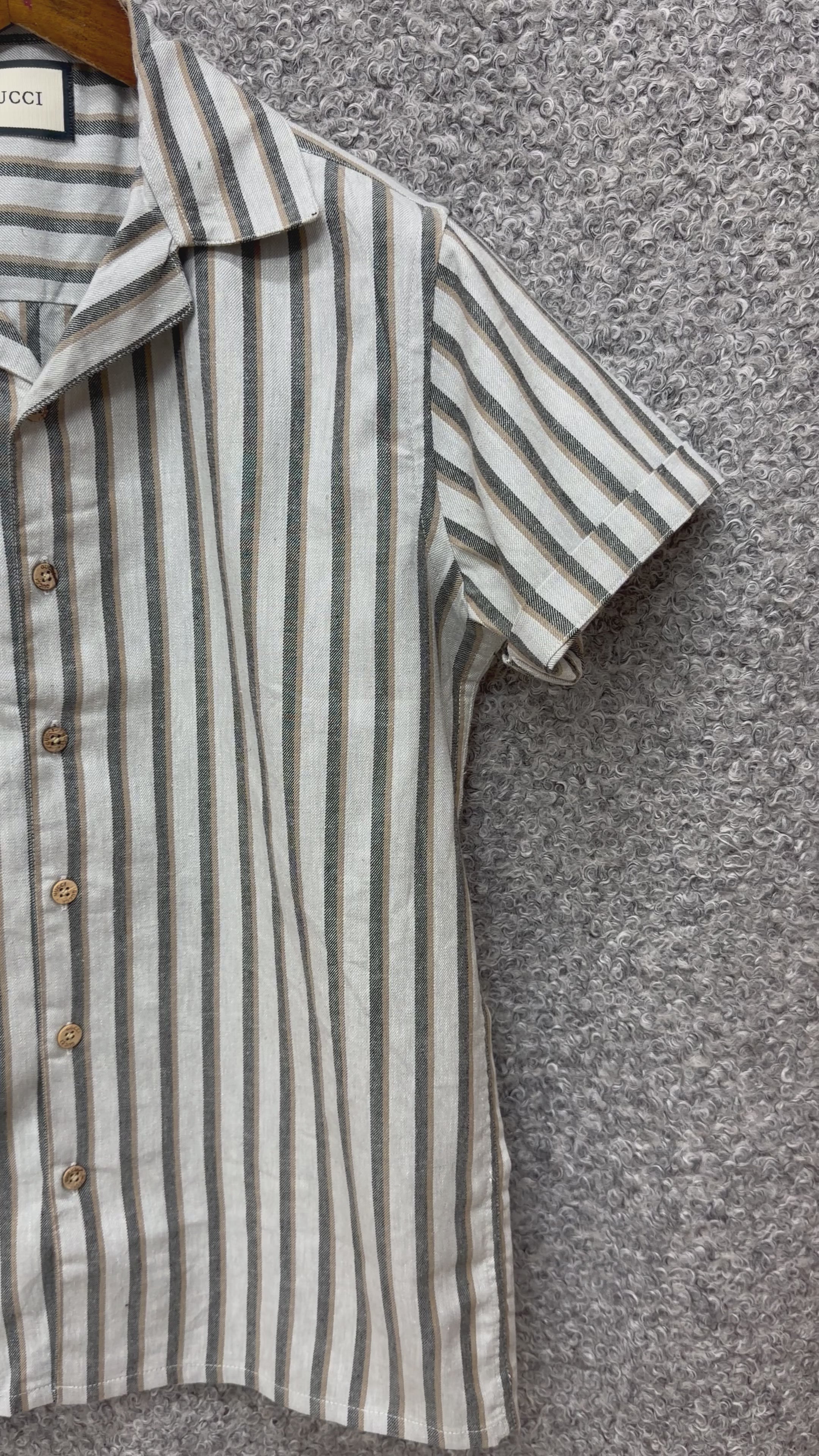 Classic Hawaiian Stripe Shirt HPS 389