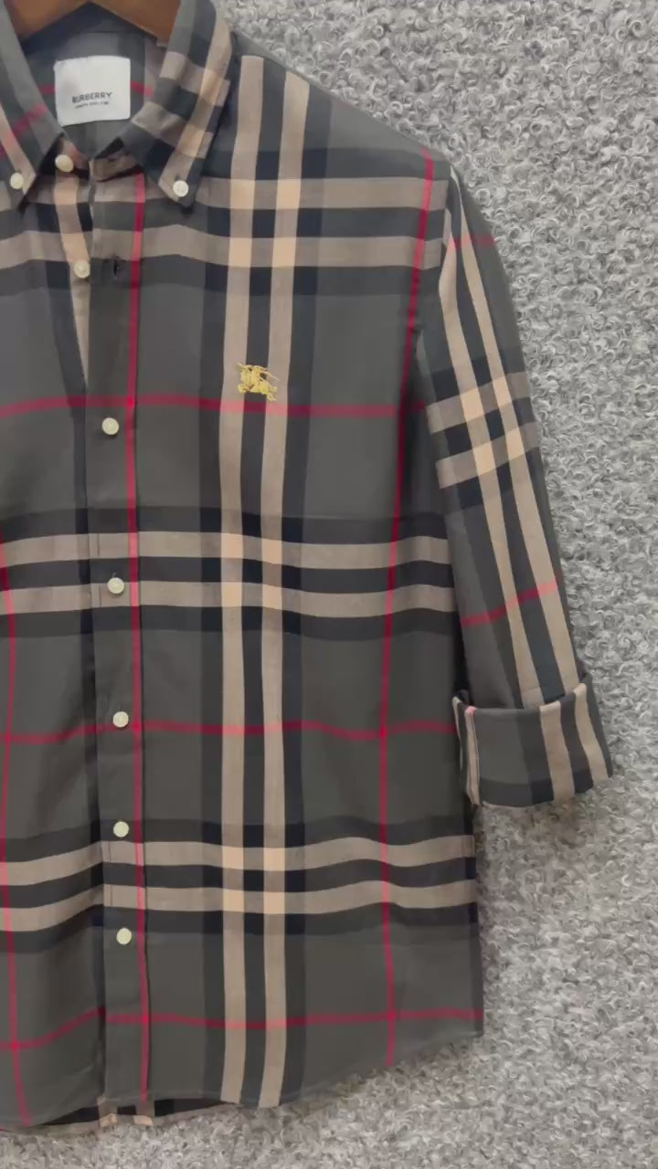 Signature Check Shirt BRC Premium with box 475