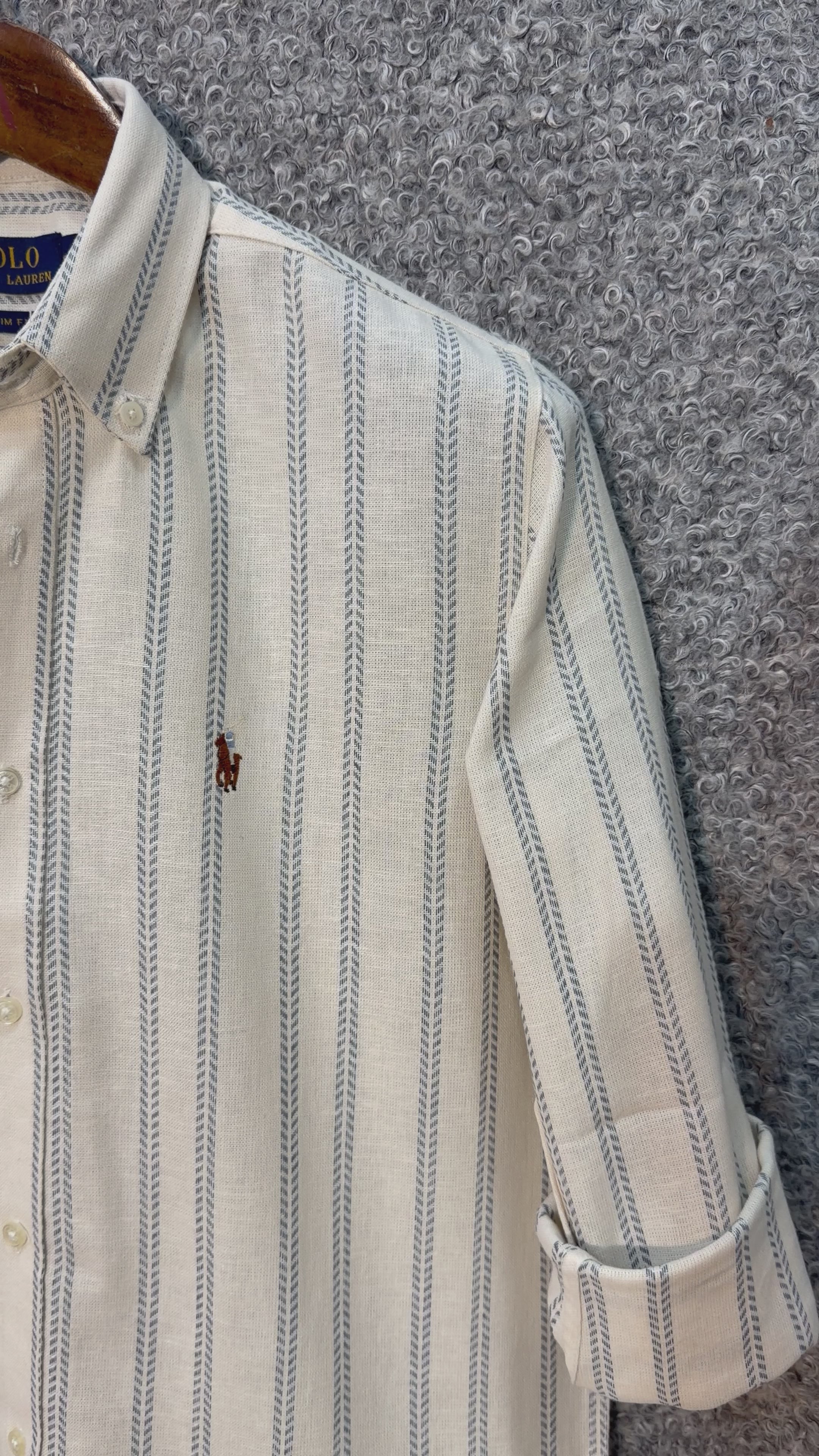 Premium Stripe Full Sleeve Shirt  RLST 408