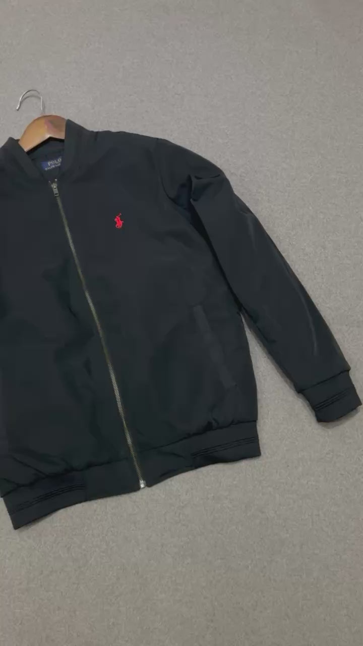 Premium Smart-Casual Layer Taffeta Jacket Black