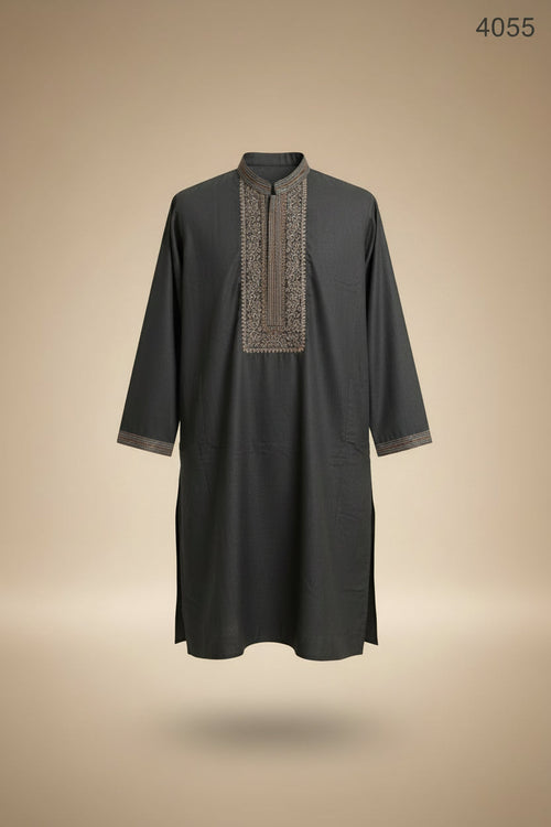 Gatsby Mens panjabi new STY 22_ BLACK 4055
